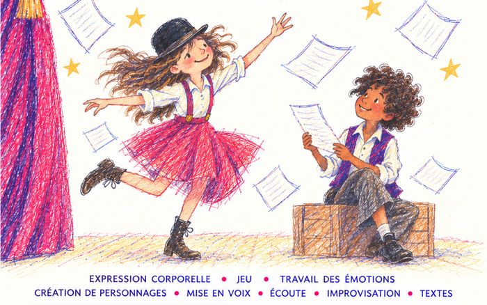 Stage de théâtre pour enfants à Paris