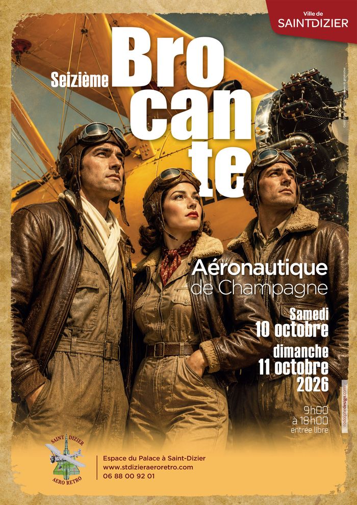 16e Brocante aéronautique de Champagne