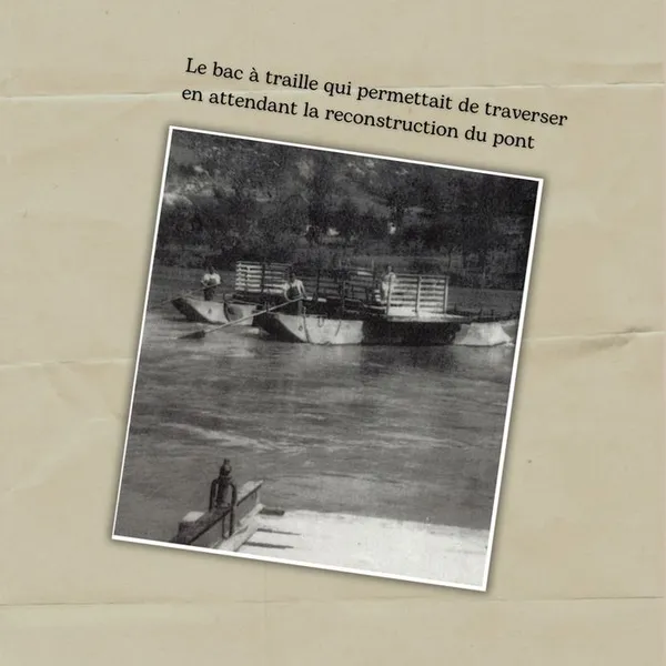L’histoire de l’ancien bac à traille à Yenne