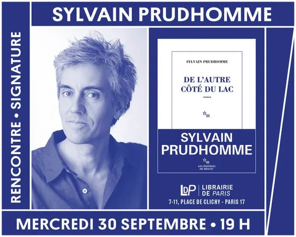 Sylvain Prudhomme présente « De l'autre côté du lac »