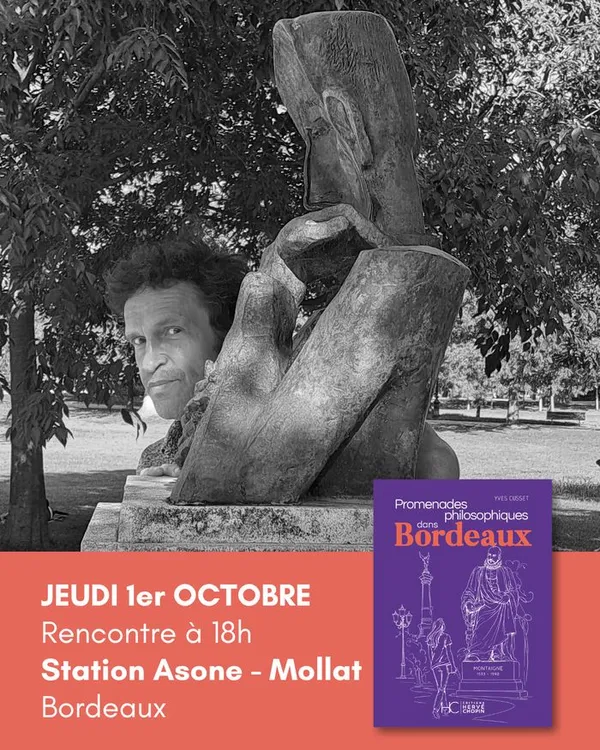 Rencontre philosophique avec Yves Cusset