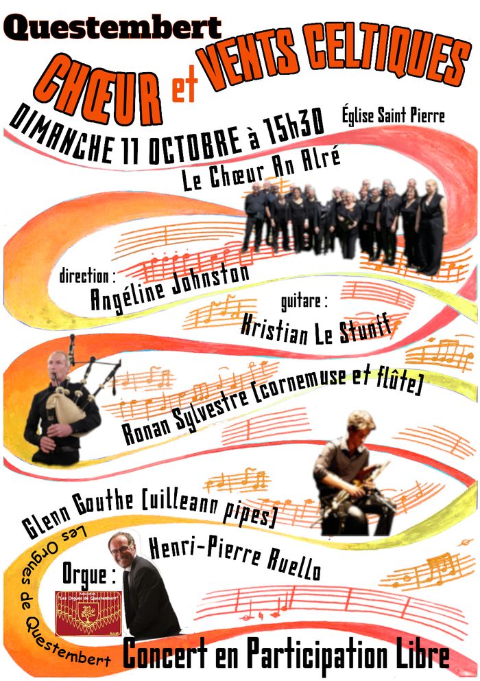 Concert Choeur en Alré - Les Orgues de Questembert