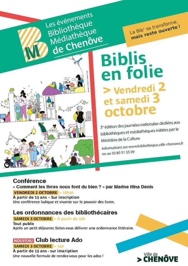 Conférence « Comment les livres nous font du bien ? » par Marine Nina Denis