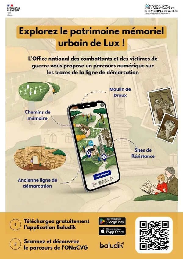 Parcours Baludik : Sur les traces de la ligne de démarcation à Lux