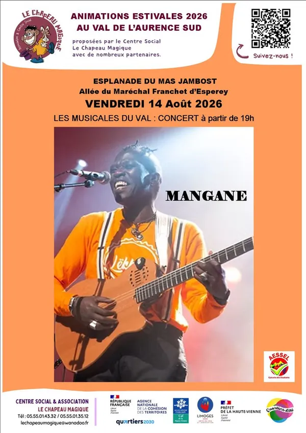Concert de MANGANE