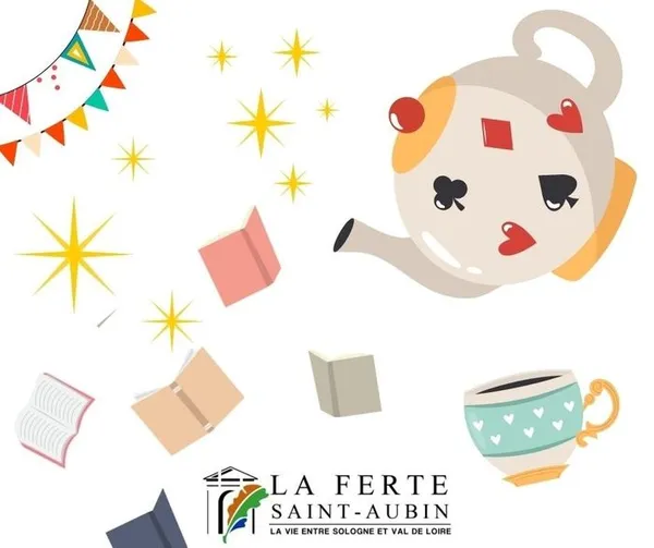 Des livres, un thé en folie