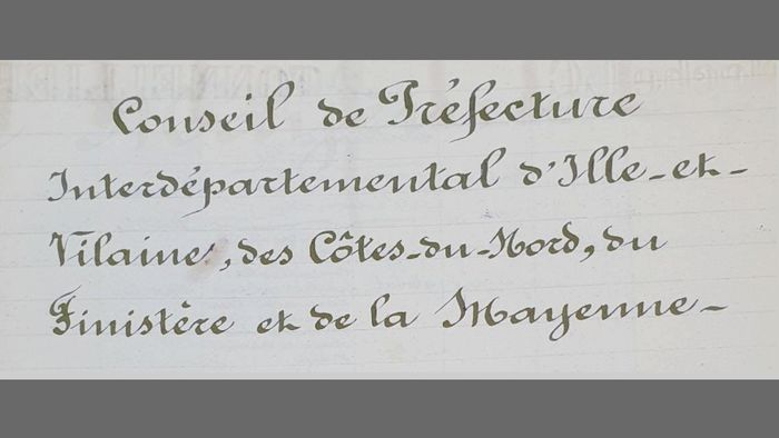 Le centenaire de la justice administrative bretonne : le conseil de préfecture interdépartemental de Rennes 1926-1953