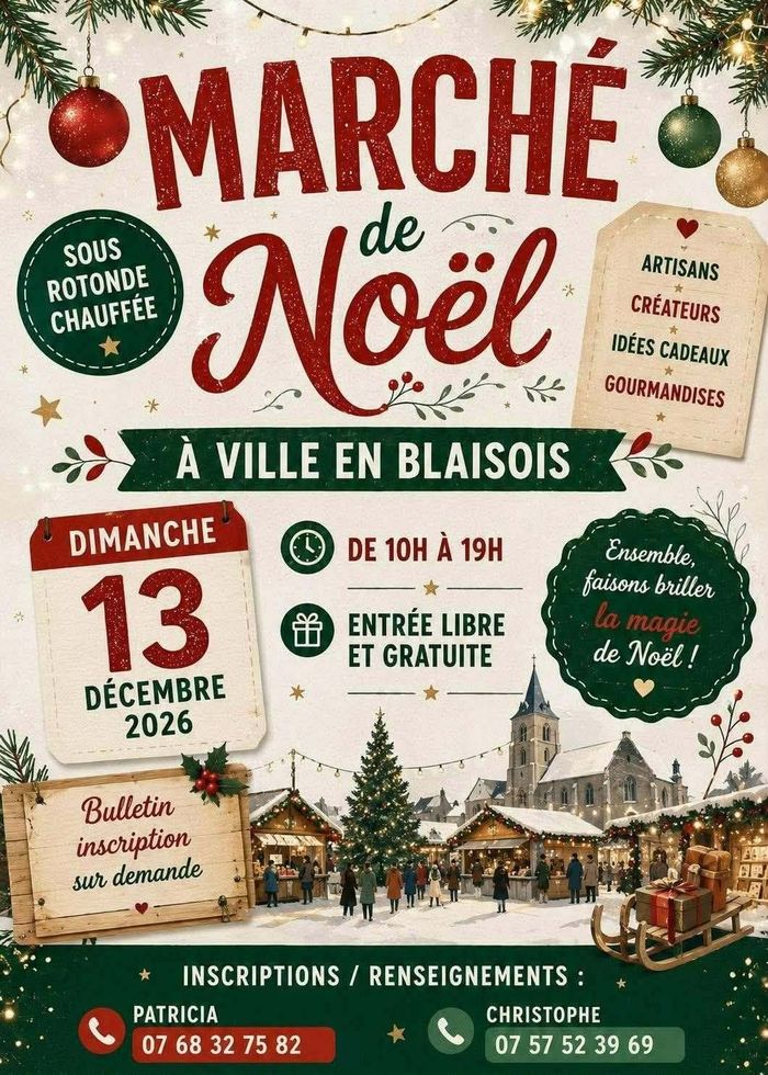 Marché de Noël de Ville-en-Blaisois
