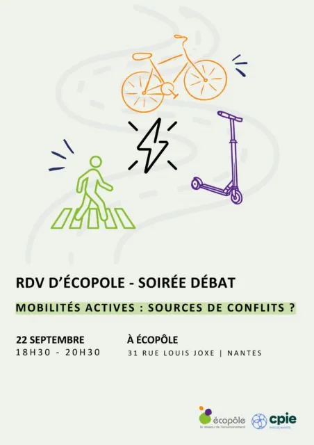 Soirée-débat – Mobilités actives : sources de conflits ?