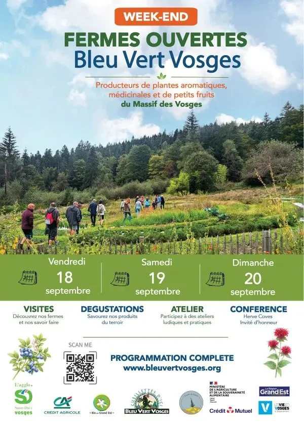 Visite du jardin de la Ferme du Bien Etre