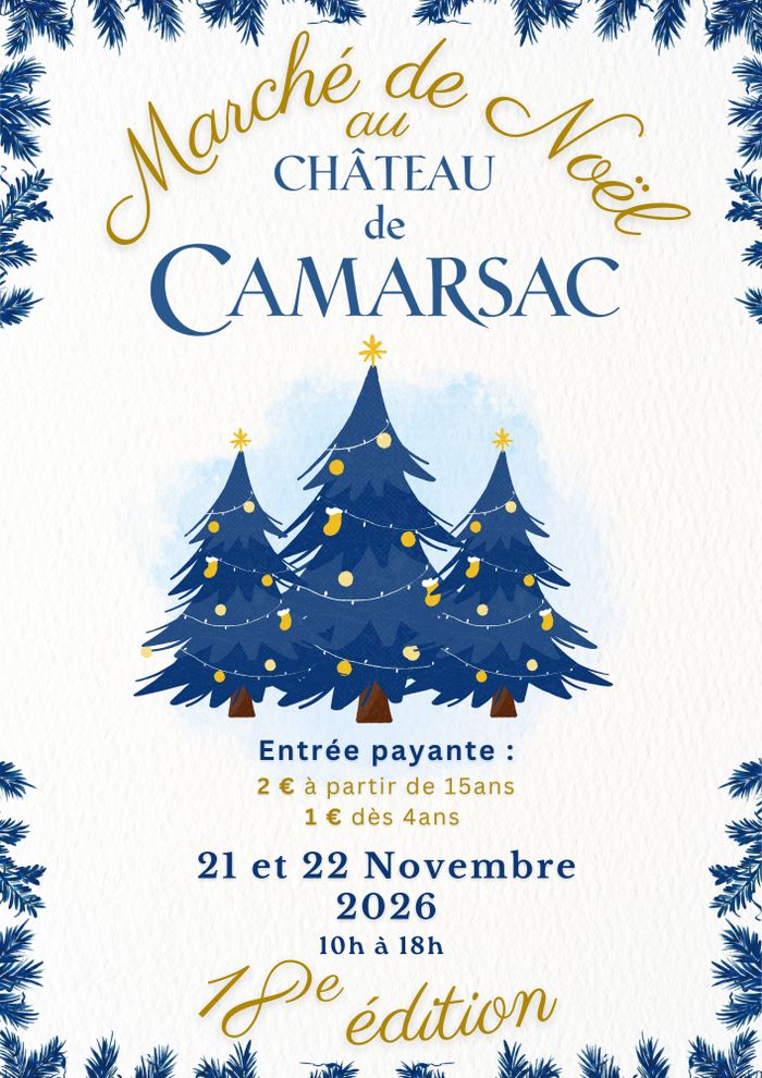 18ème Marché de Noël du Château de Camarsac