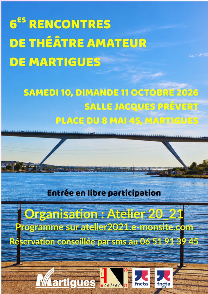 6es rencontres de théâtre amateur de Martigues