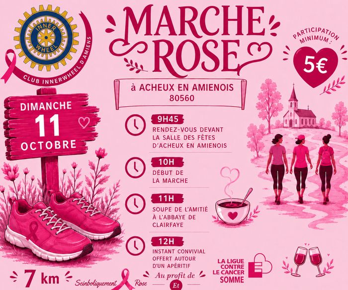 Marche rose