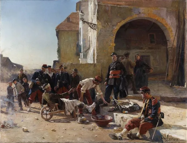 Visite commentée de l'exposition "Peindre l'histoire. Le passé au présent"