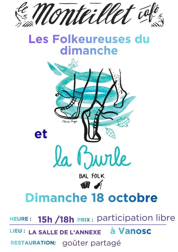 Concert La Burle et bal Folk