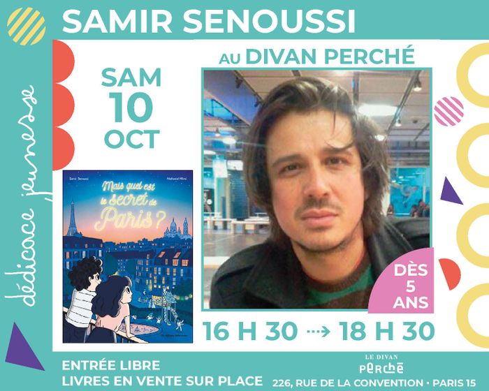 Jeunesse : Samir Senoussi dédicace en avant-première
