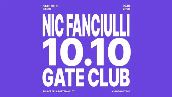 NIC FANCIULLI x Gate club Paris