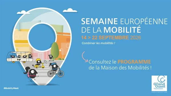 Semaine européenne de la Mobilité : Le Grand Ouest Toulousain se mobilise pour promouvoir les mobilités douces