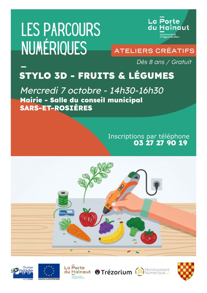 Stylo 3D - Fruits & légumes