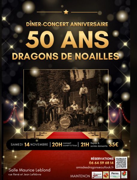 CONCERT ANNIVERSAIRE 50 ANS DES DRAGONS