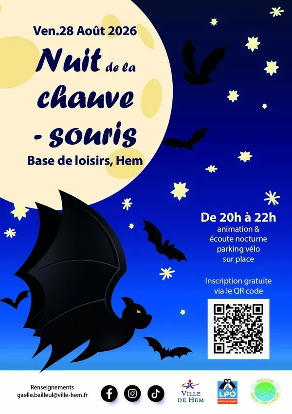 Nuit de la chauve-souris à Hem