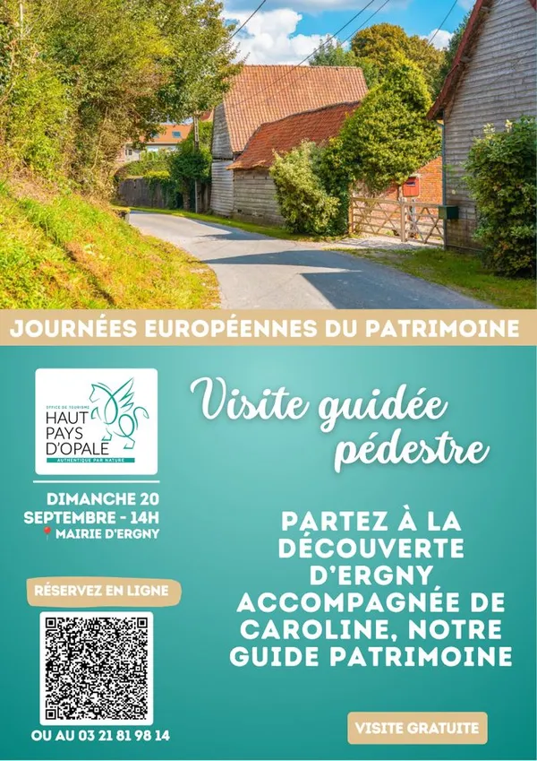 Visite guidée pédestre à la découverte d'Ergny