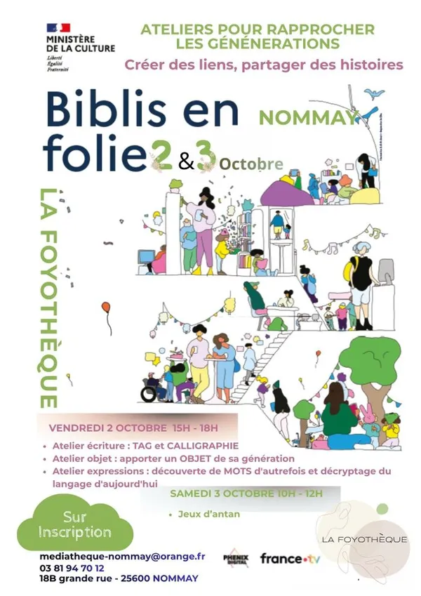 Ateliers pour rapprocher les générations