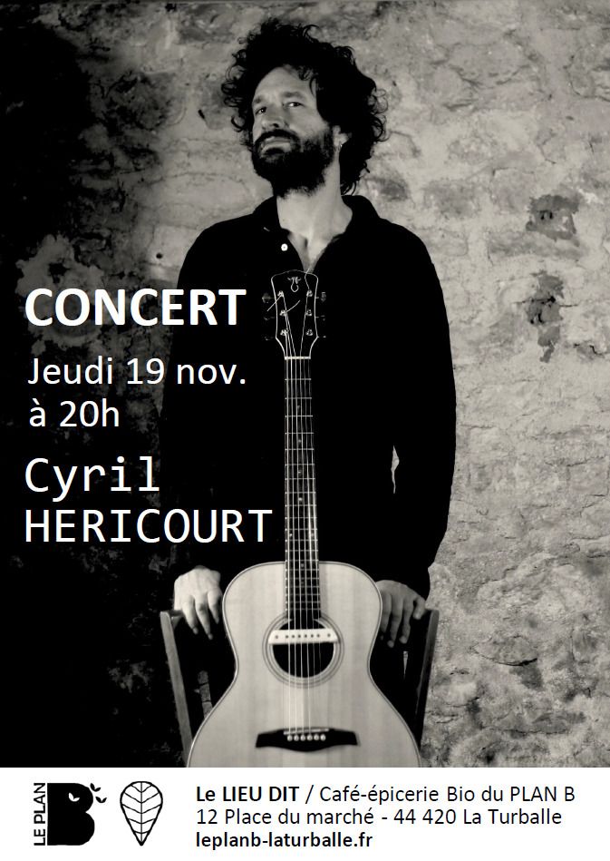 Concert : Cyril HERICOURT