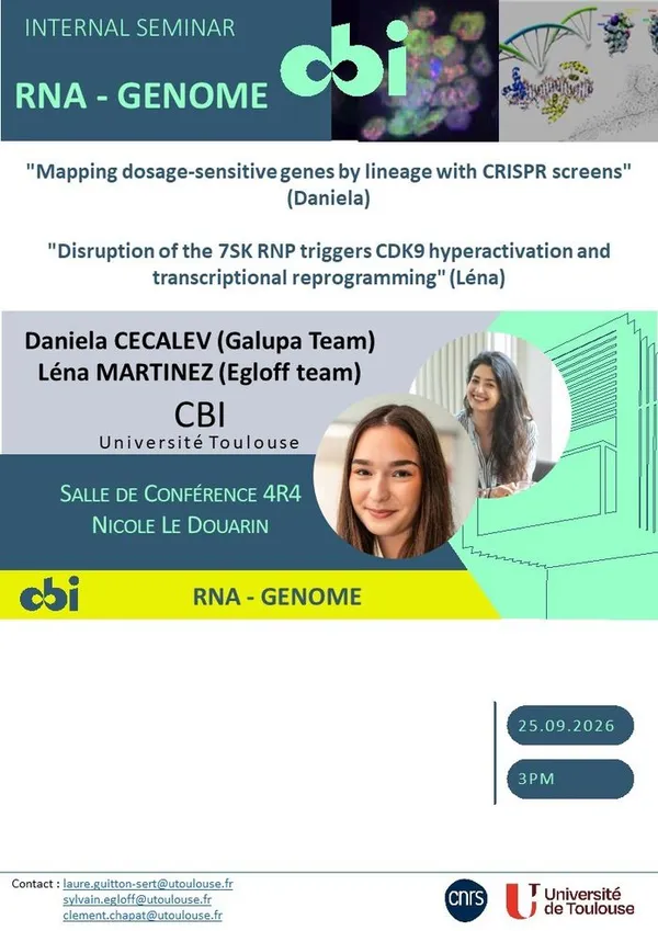 RNA-GENOME Internal Seminars