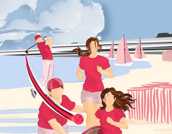 Le Padel Rose de La Baule