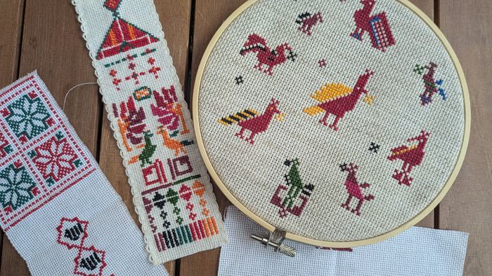 Atelier tout public : Découverte de la broderie palestinienne