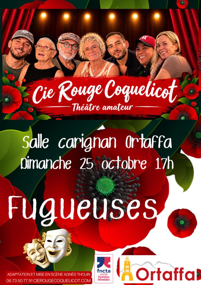 Théâtre "Fugueuses" - Cie Rouge Coquelicot