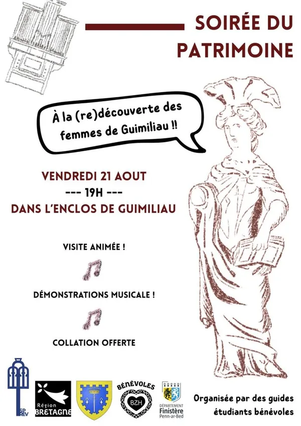 À la découverte des figures féminines de Guimiliau