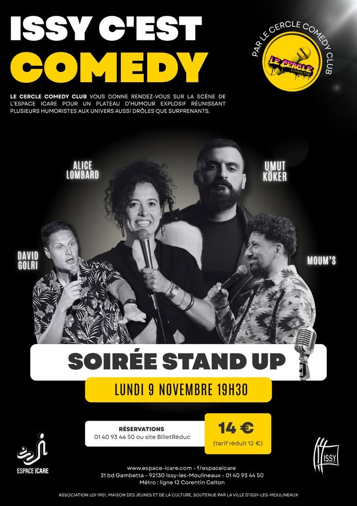 Issy c'est comedy !