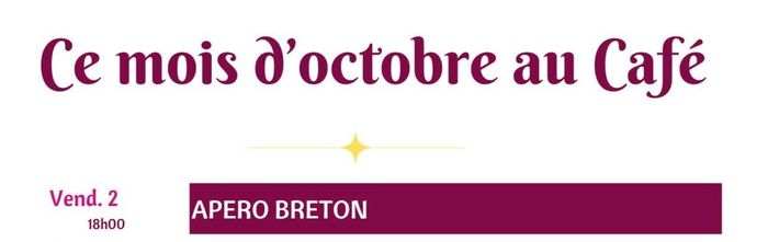 Apéro en breton