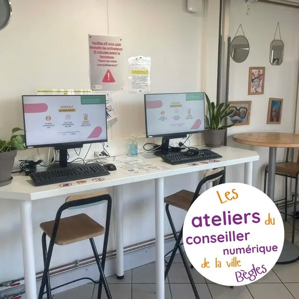 Les ateliers du conseiller numérique de la ville de Bègles 🖥️