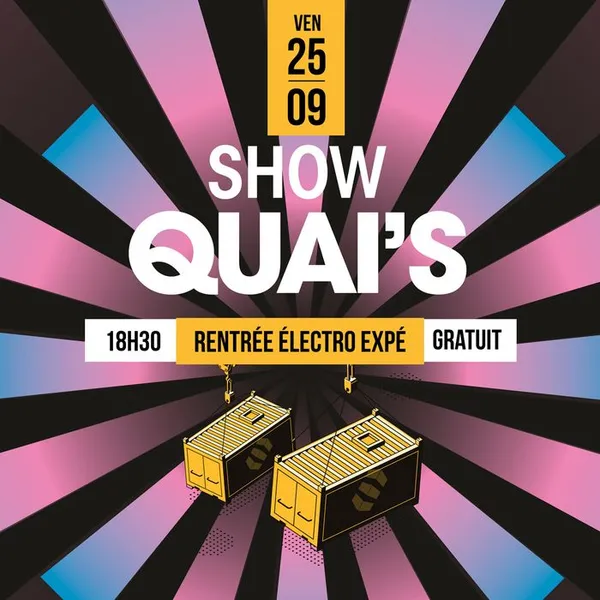 SHOW QUAI'S RENTRÉ ÉLECTRO EXPÉ : NILE.N + PALIPNOL + FÉVRIER