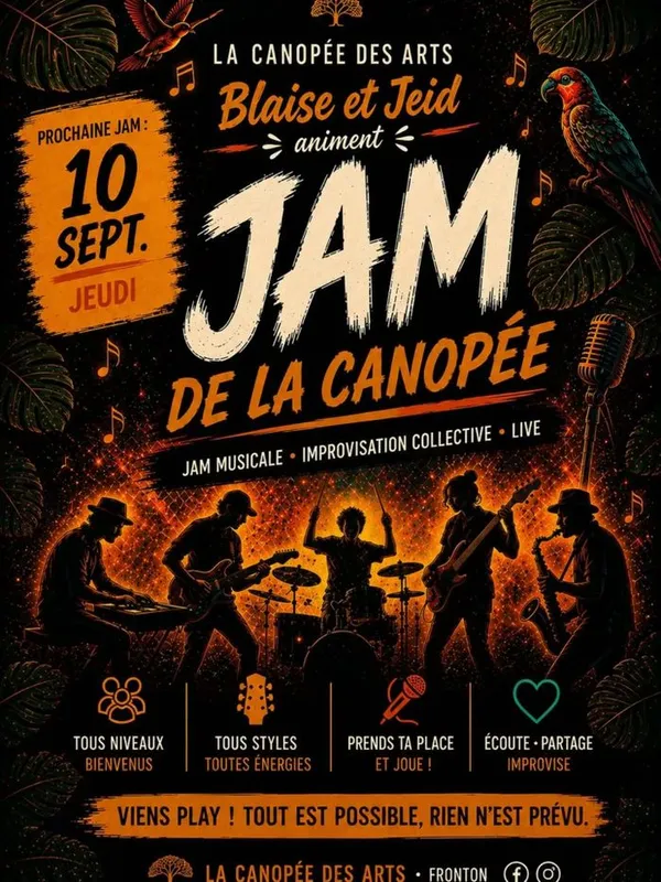 🎸 JAM de la Canopée