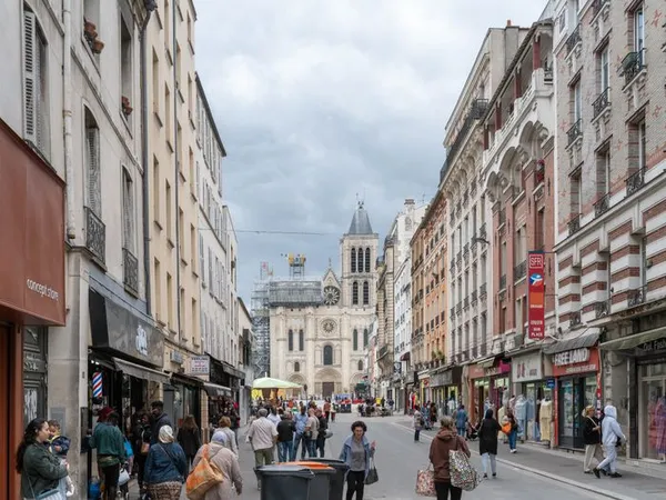 Archipel Francilien - Le centre-ville de Saint-Denis : un tissu urbain et architectural composite
