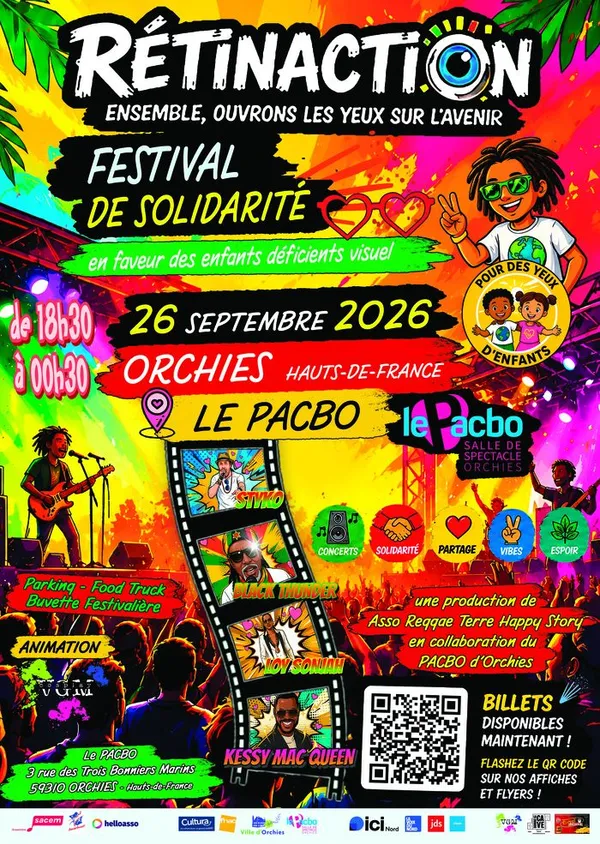 Le Festival de Solidarité RETINACTION 2026