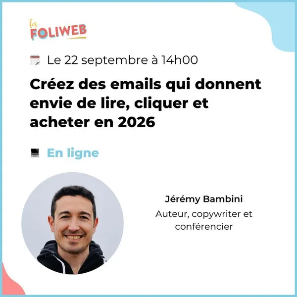 Crée des emails qui donnent envie de lire, cliquer et acheter en 2026
