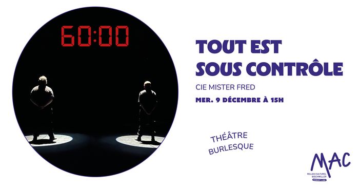 Tout est sous contrôle - Cie Mister Fred