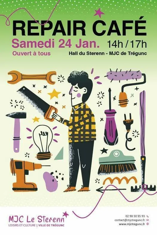Réunion de rentrée du Repair café de Trégunc