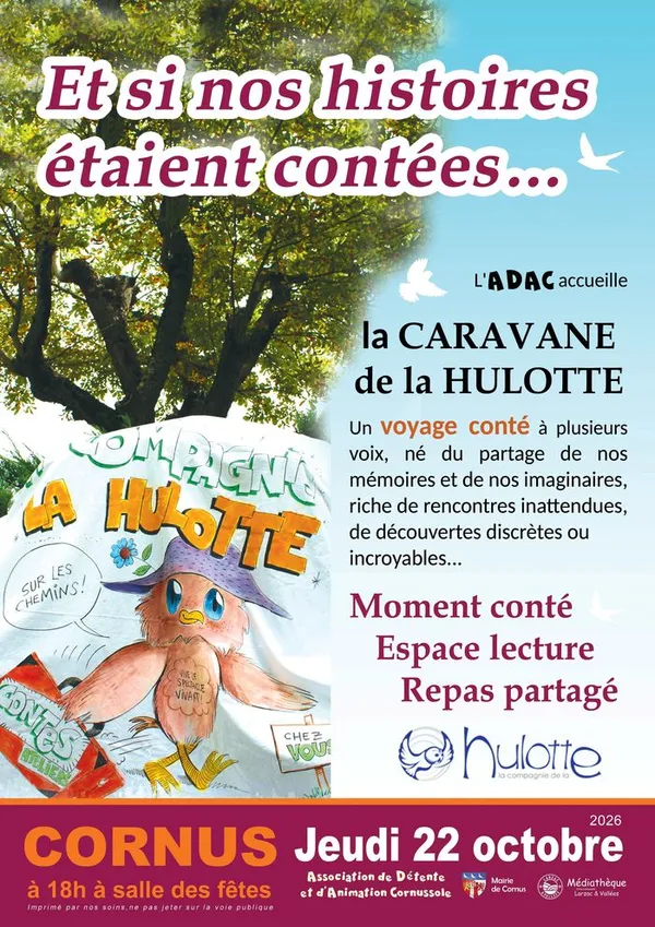 La Caravane des Contes de la Hulotte. Et si nos histoires étaient contées...