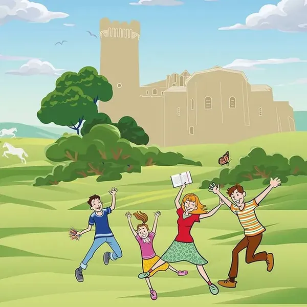 L'abbaye en famille