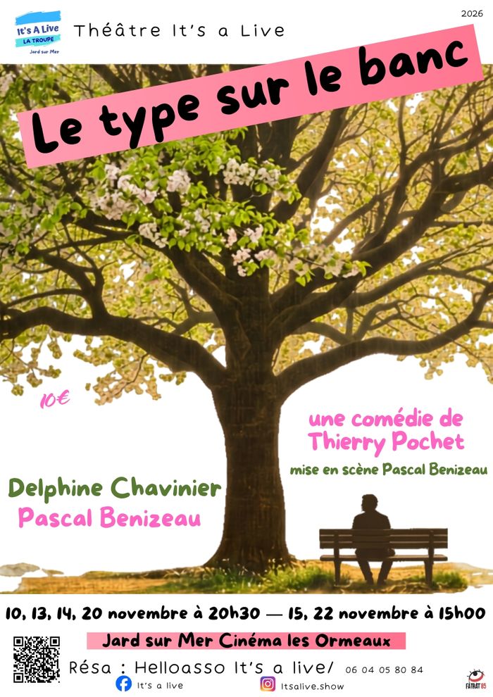 Théâtre : LE TYPE SUR LE BANC