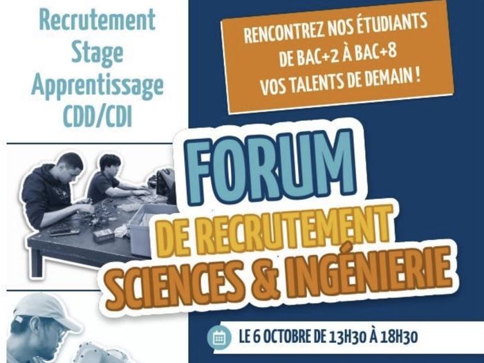 Forum Recrutement Sciences et Ingénierie de l'Université Évry Paris-Saclay