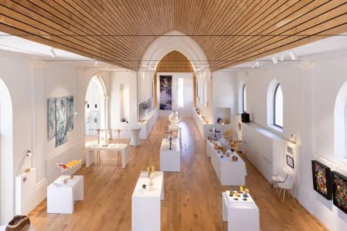 Exposition et démonstration d'artisanat d'art