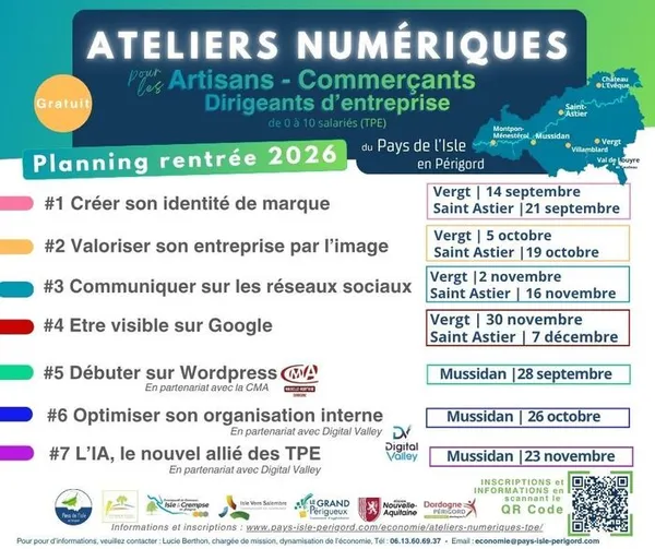 Atelier numérique : Créer son identité de marque