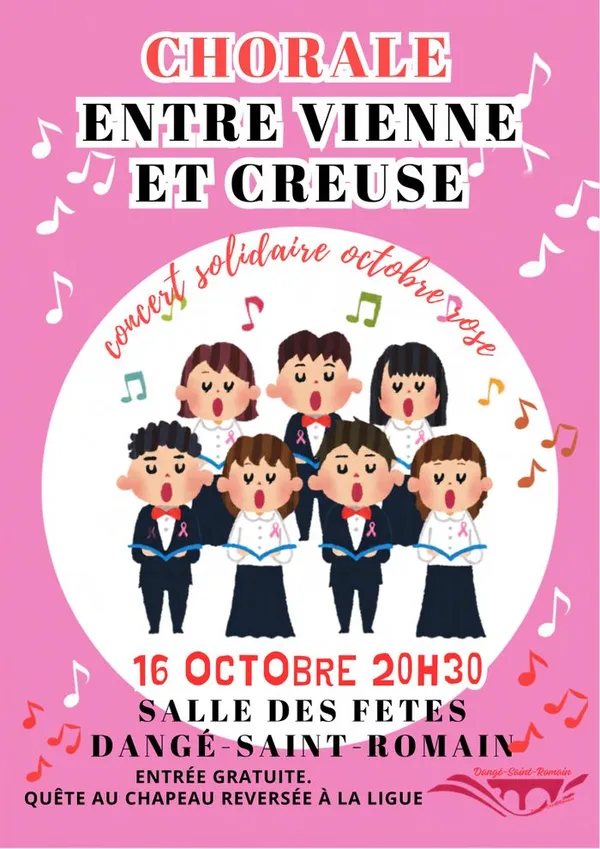 CONCERT SOLIDAIRE OCTOBRE ROSE - LE 16/10